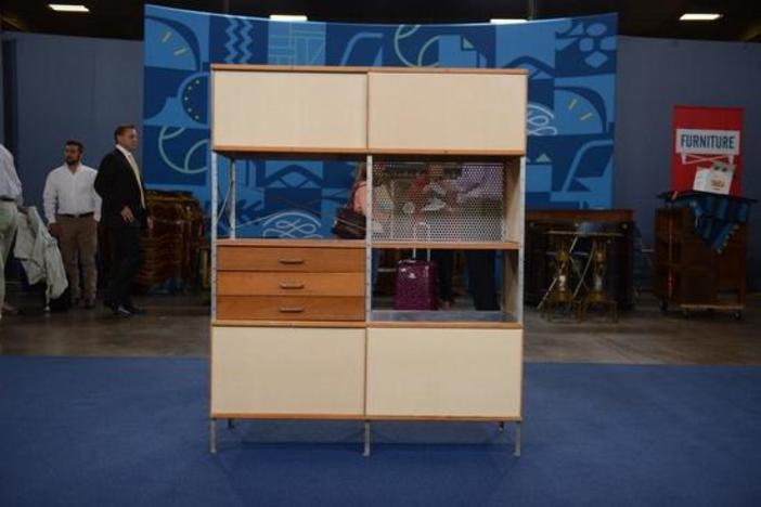 Appraisal: Herman Miller Storage Unit, ca. 1950.