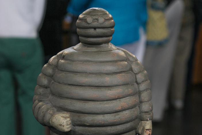 Appraisal: Michelin Ad Figure, ca. 1905