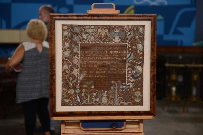 Appraisal: 1817 Rhode Island Sampler, from Fort Worth Hour 1.