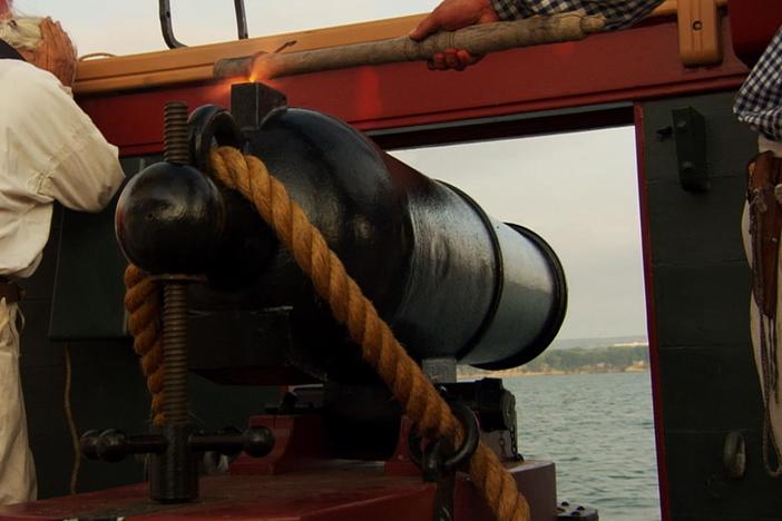 The British Blockade examines the effects the British exerted on U.S. Navy and shipping.