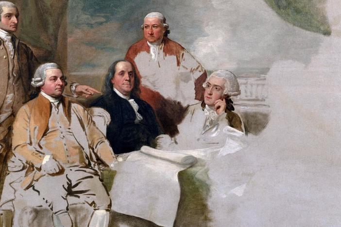 The Treaty of Paris ended a war, secured Independence and created an Empire.