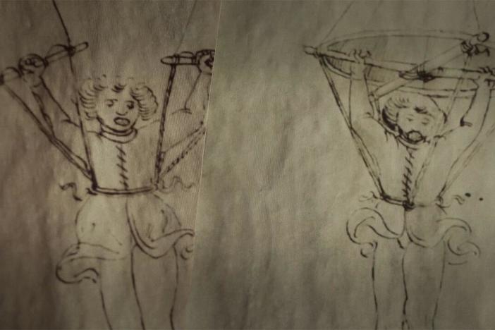 The parachute is one of many inventions attributed to Leonardo but he did not invent it.