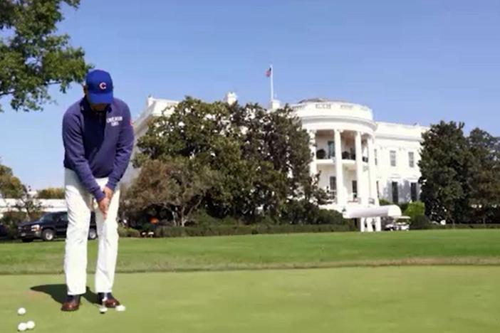 Bill Murray meets with President Obama while in D.C. to accept the Mark Twain Prize.