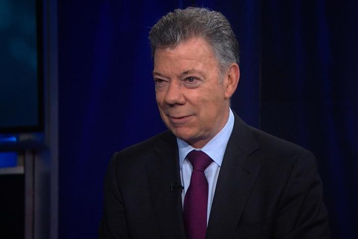 Juan Manuel Santos joins the program to discuss unrest in Latin America.