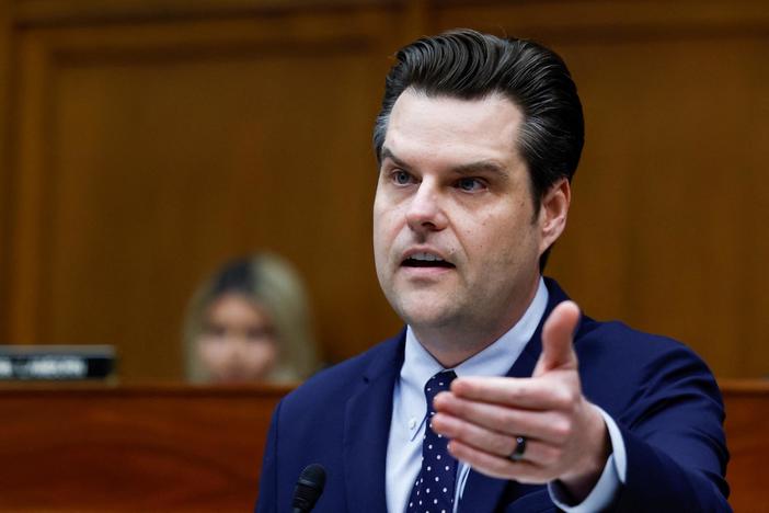 Trump says he will nominate loyalist Matt Gaetz to be attorney general