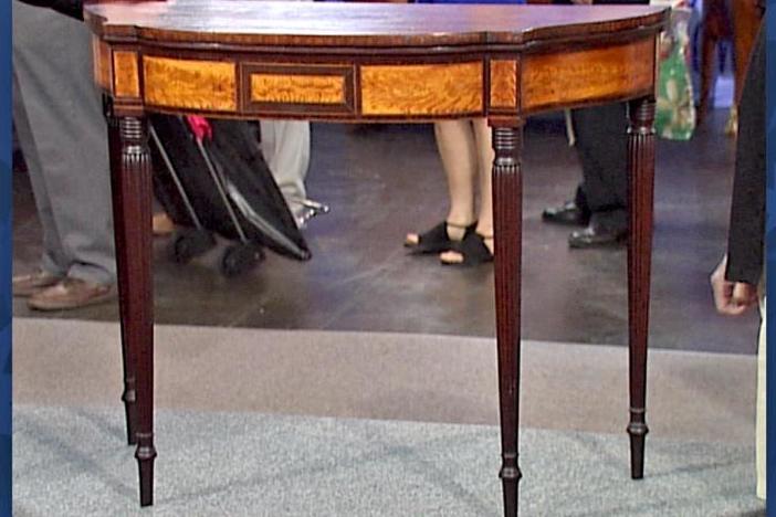 Appraisal: New England Card Table, ca. 1800, from Vintage Tampa.