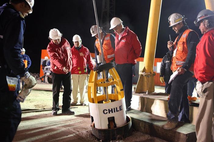 Engineers and NASA scientists aid an all-out effort to save 33 Chilean miners trapped.