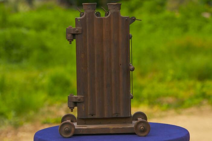 Appraisal: 1881 Alkali Balls Mold Patent Model