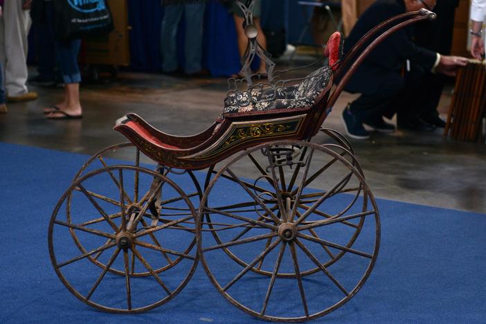 Appraisal: Victorian Baby Carriage, ca. 1870