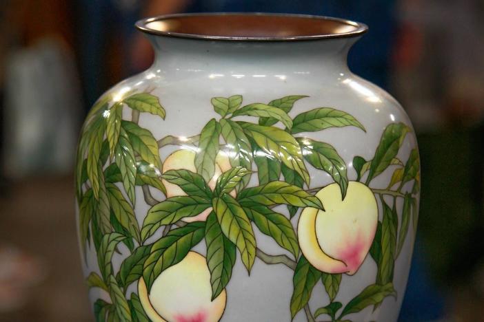 Appraisal: Japanese Cloisonné Vase, ca. 1920