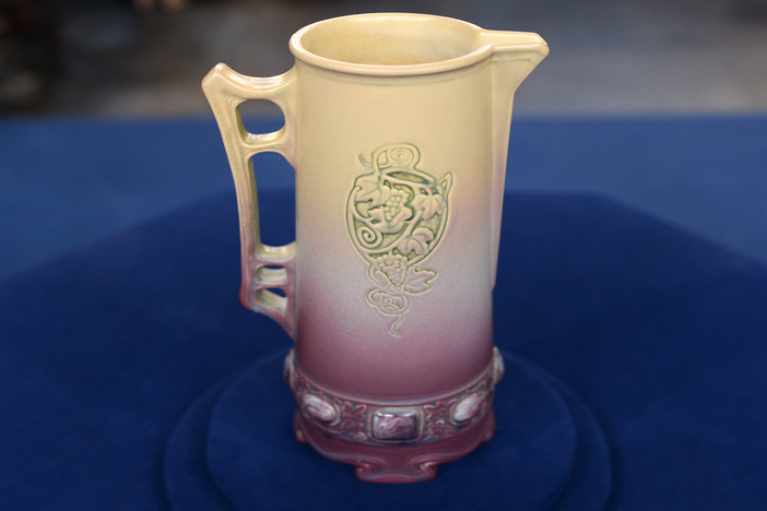 Appraisal: Weller Jewel Tankard, ca. 1920, from Junk in the Trunk 7.