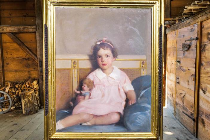 Appraisal: 1931 Adelaide Cole Chase Portrait Oil