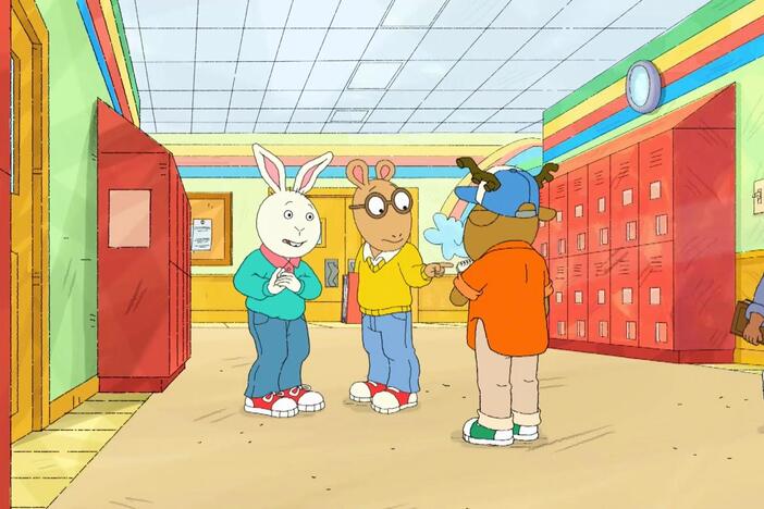 George takes charge as the Lakewood Elementary Hallway Monitor... But does he go too far?