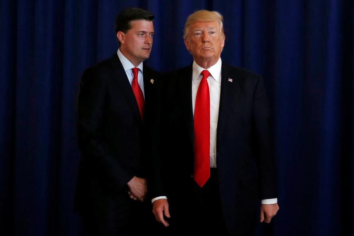 Trump praised his former aide, Rob Porter, who resigned over domestic abuse allegations.