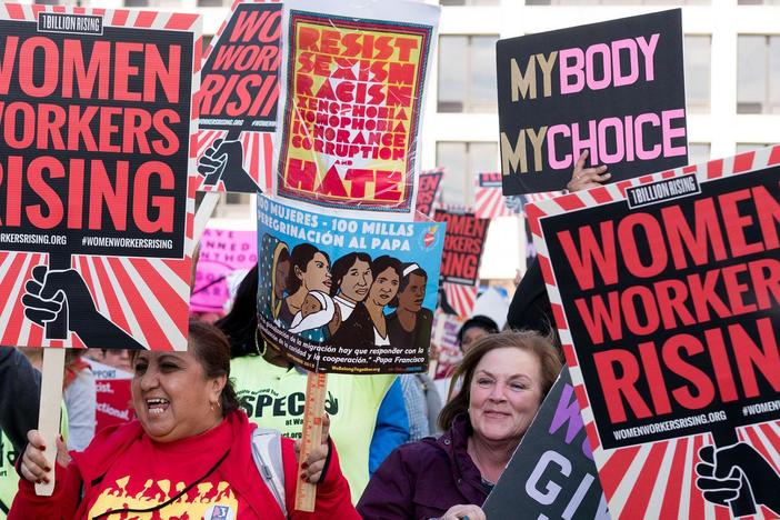 Chart the last 5 years of the women's movement and its intersectional fight for equality.