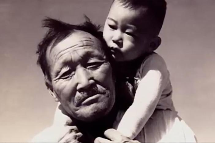 At the heart of this film is the annual pilgrimage to Manzanar & the words of Sue Embrey.