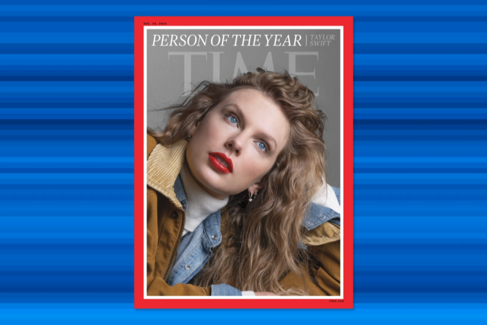 Taylor Swift is Time's Person of the Year for 2023.