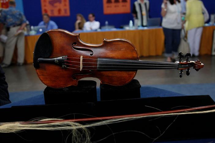 Appraisal: Gagliano Family Violin & François Nicolas Voirin Bow, ca. 1800, in Phoenix.