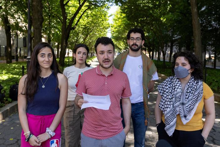 Trump administration targets foreign student who protested against Israel's war in Gaza