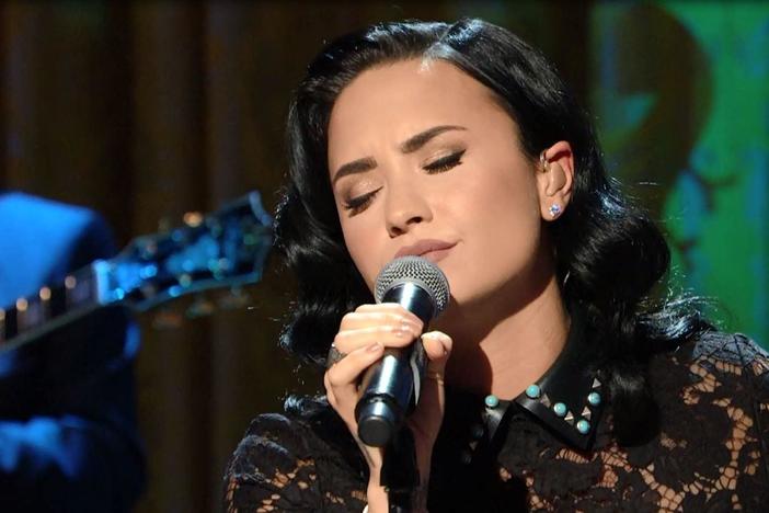  Demi Lovato in "Smithsonian Salutes Ray Charles: In Performance at the White House."