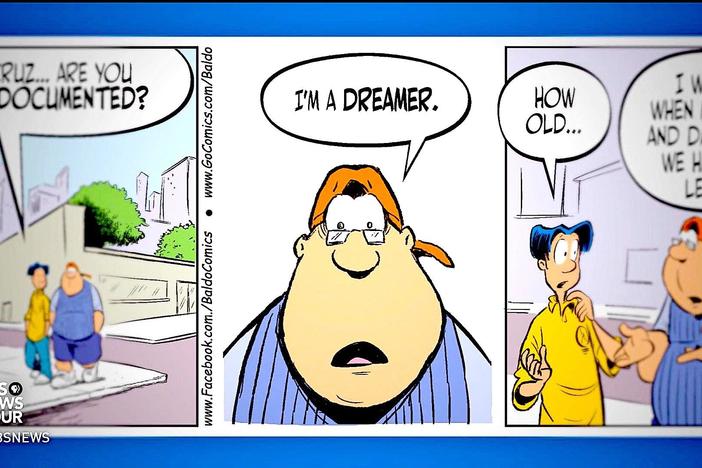 How the writer behind the comic strip 'Baldo' blends humor with humanity