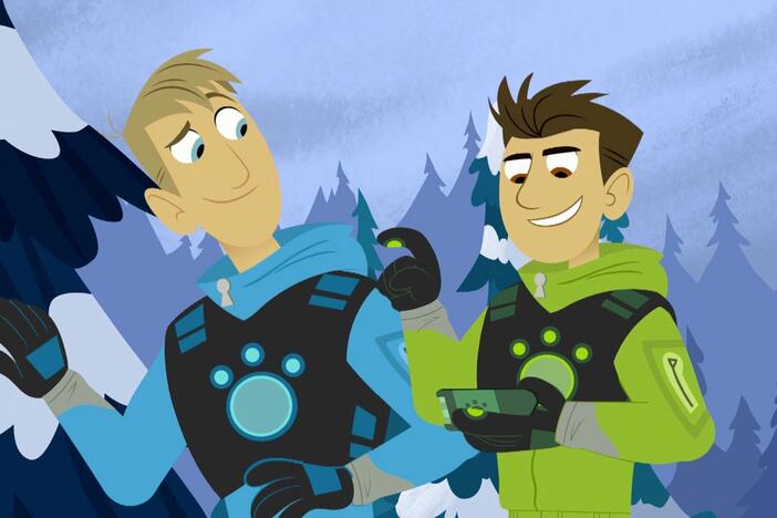 Martin & Chris adventure through the forest to find out more information on the Chickadee.
