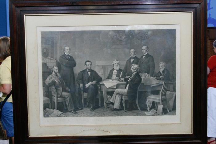 Appraisal: Abraham Lincoln "Emancipation Proclamation" Print