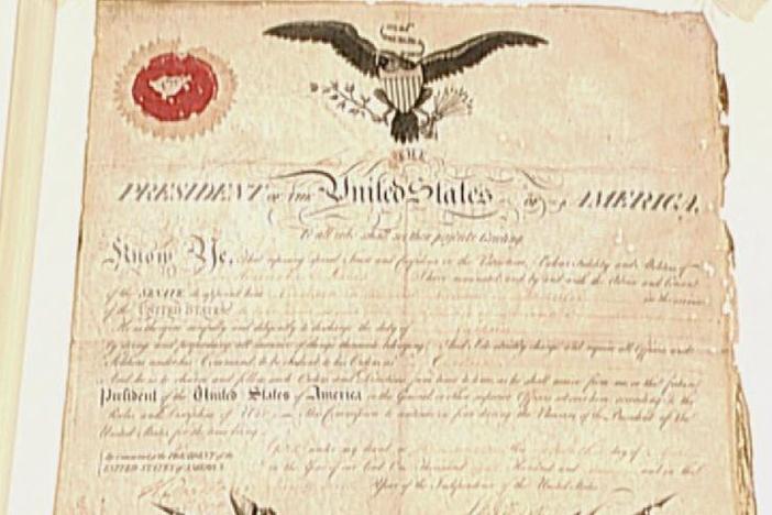 Appraisal: 1802 Meriwether Lewis Commission, from Vintage Austin.