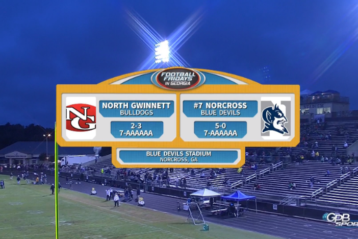 North Gwinnett Bulldogs v Norcross Blue Devils (10/2/15) @ Norcross H.S. Norcross, GA