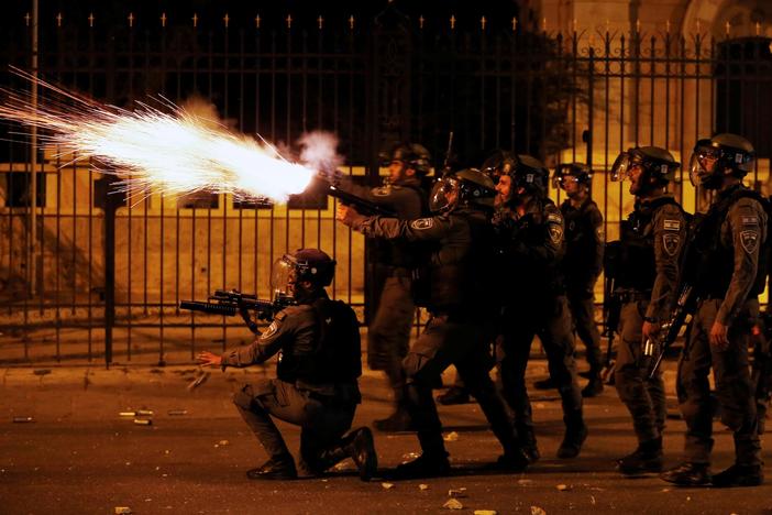 Palestinians face renewed violence in Jerusalem for protesting evictions
