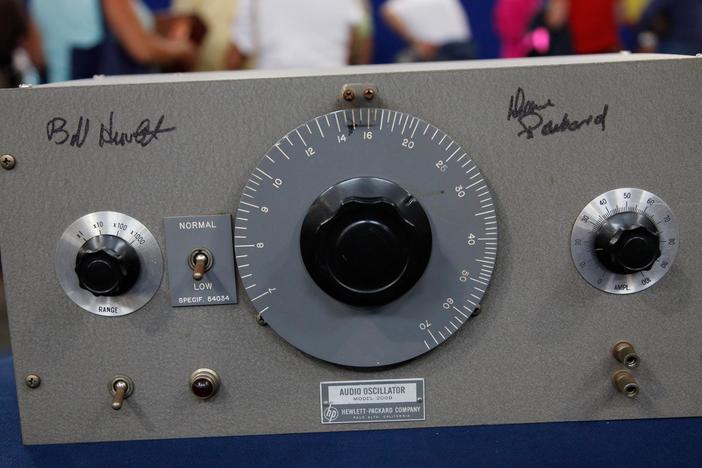 Appraisal: Hewlett-Packard Model 200D Signed Audio Oscillator, ca. 1942