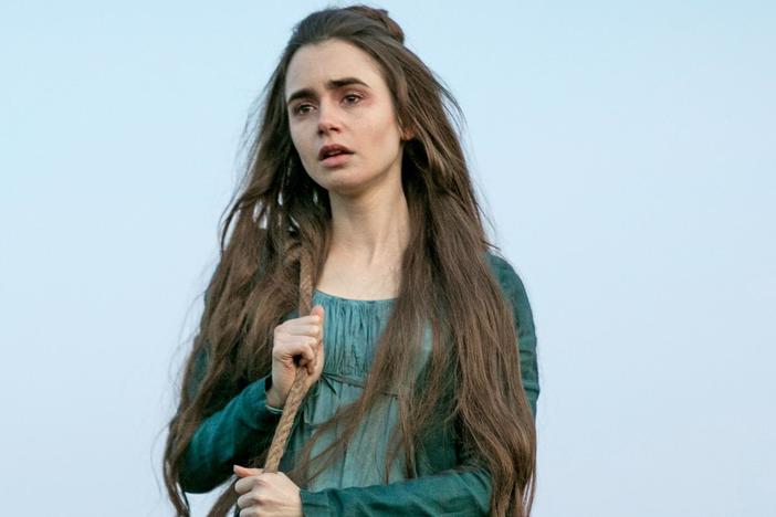Lily Collins talks about becoming Fantine and how she approached the iconic, tragic role.
