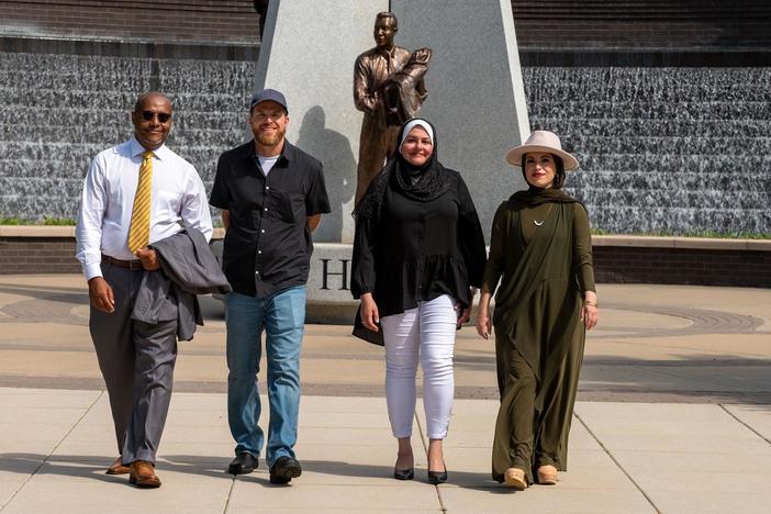 Mona Haydar and Sebastian Robins explore jazz history and racial conflict along Route 66.