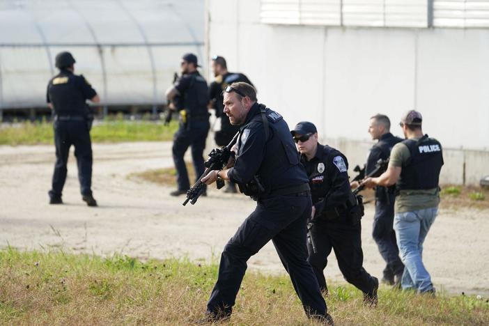 Lewiston community mourns mass shooting victims as manhunt for gunman continues