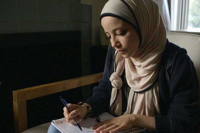 Dalya’s brother gives her advice about her college application essay.