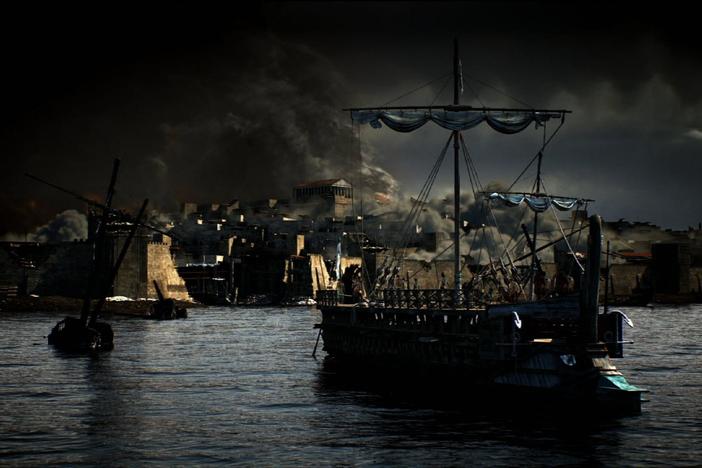 Learn if Carthaginians fleeing the conquering Romans may have taken refuge in S. America.