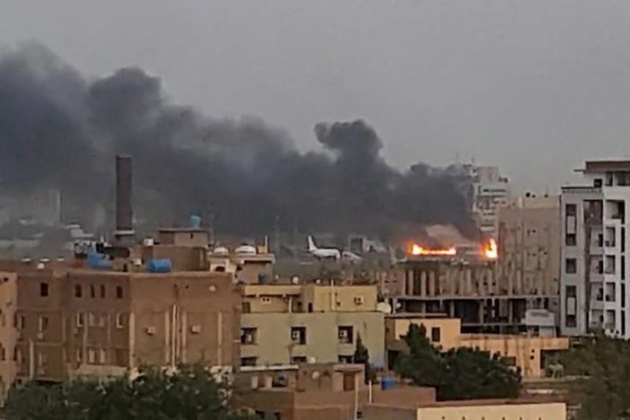 Civilians caught in crossfire as rival factions battle for control of Sudan