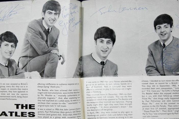 Appraisal: Signed Beatles Program, ca. 1963, from ROADSHOW's Special: Greatest Gifts.