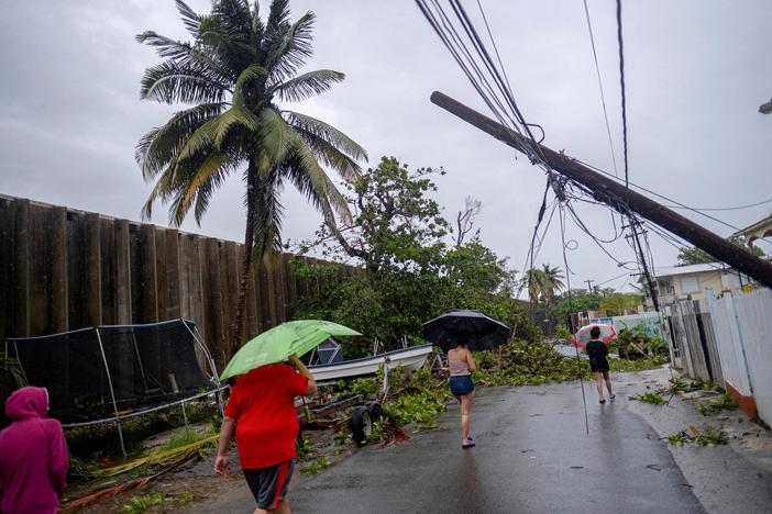 Calls for reform in Puerto Rico as Hurricane Fiona leaves entire island without power