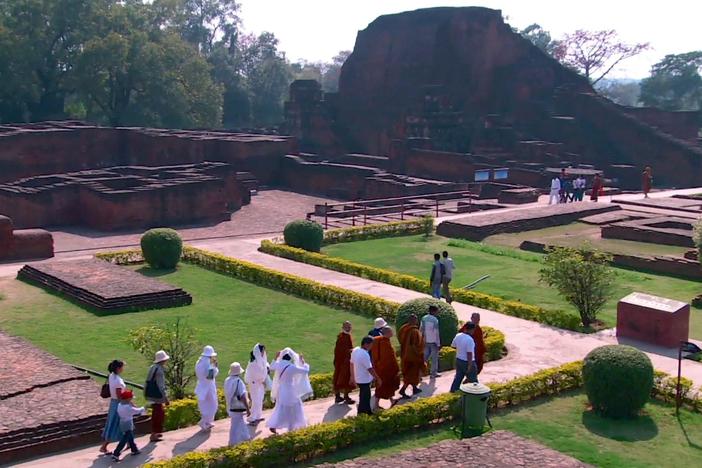 It was a thriving center of Buddhist learning 1,400 years ago—and now it's being rebuilt.