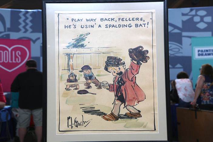 Appraisal: Spalding "Skippy Skinner" Poster ca. 1930, from St. Louis Hour 2.