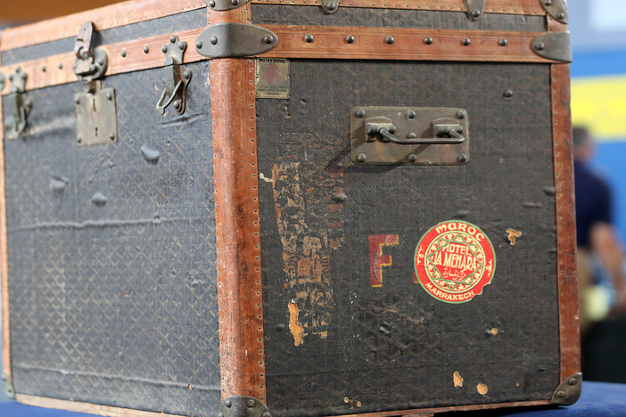 Appraisal: Goyard Hat Trunk ca. 1925, from St. Louis Hour 2.