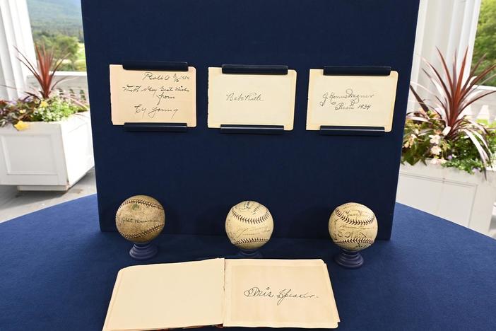 Appraisal: 1928 - 1934 Baseball Autographs Collection