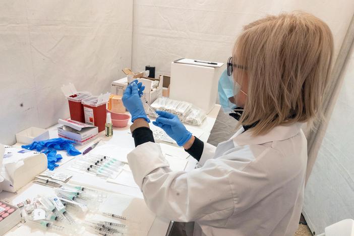 What is driving the disparities in vaccine distribution?