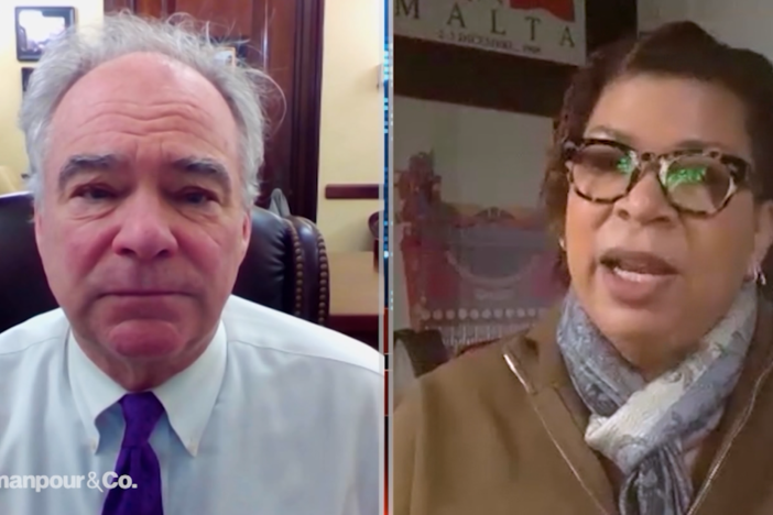 Sen. Tim Kaine discusses the war in Ukraine.