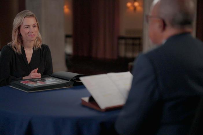 Iliza reacts emotionally to discovering her family's history is tied to the Holocaust.