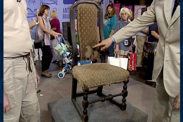 Appraisal: Queen Anne Boston Sidechair, from Vintage Tampa.
