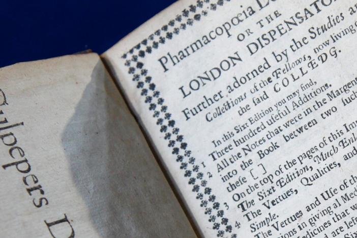 1659 Nicholas Culpeper "Pharmacopoeia Londinensis", from Washington, DC Hour 2