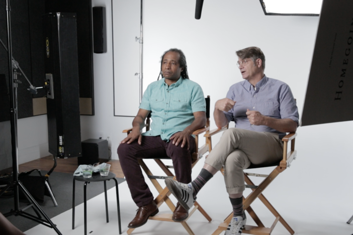Dow and Williams on filming Two Towns of Jasper with two crews - one black, one white.