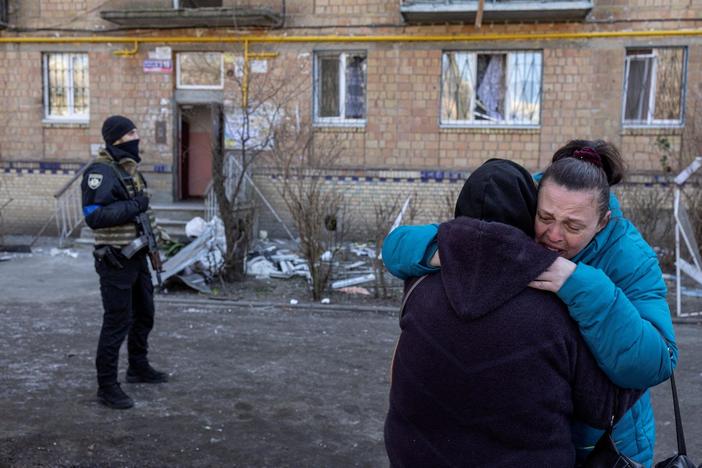 Russia strikes near Poland's border as the assault on Kyiv brings more civilian carnage